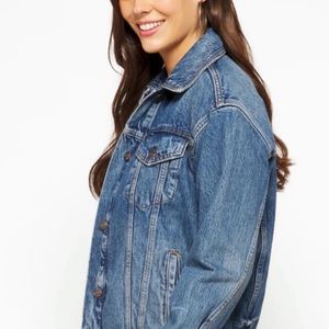 FREE PEOPLE Classic Denim Jean Jacket XS